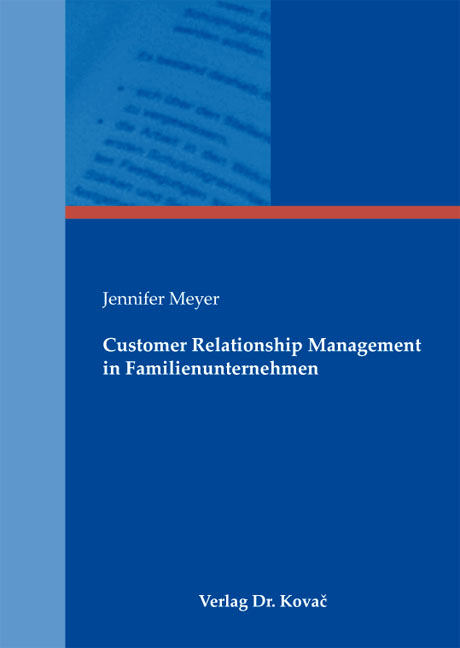 Customer relationship management phd thesis